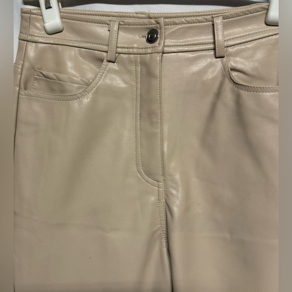 12th Tribe Vegan Leather Pants - Picture 2 of 9